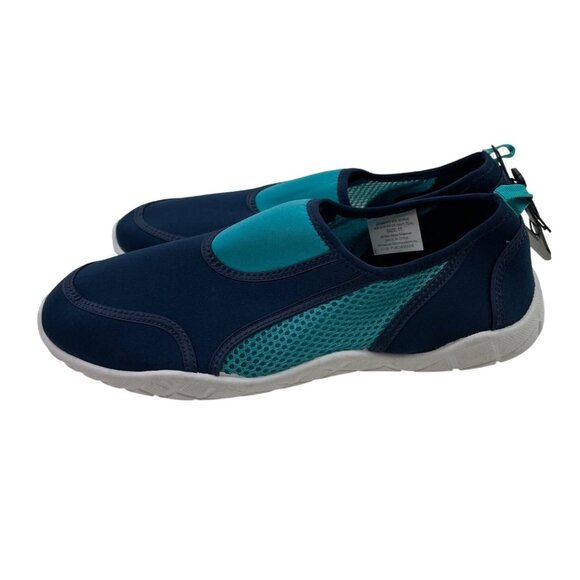 Sol Borne Aqua Surfer Womens Size 11 Navy Blue/Teal Water Shoes - Picture 1 of 9